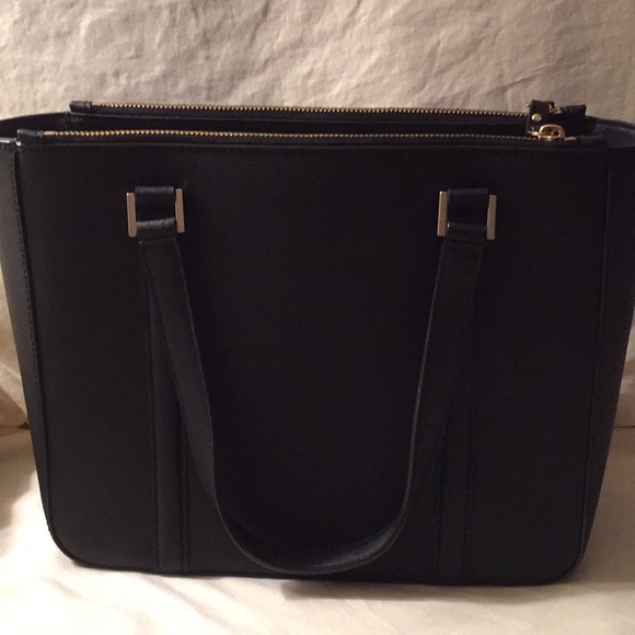 NWOT Kate Spade Black Saffiano Shoulder Bag / Tote - Picture 4 of 8